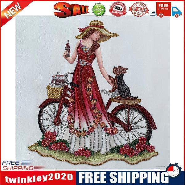 Diamond Painting Partial Special Drill Dress Lady Rhinestone Picture (Y064)