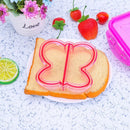Lunch DIY Sandwiches Cutter Mould Food Die Bread Biscuits Mold(Butterfly) Newly