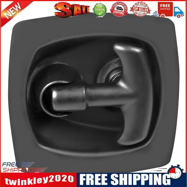 Recessed Folding T Lock / Handle for Trailer Caravan Toolbox Drop T Handle