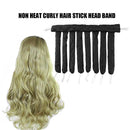 Heatless Hair Curler No Heat Curling Headband Sleeping Soft Wave (Black) Newly