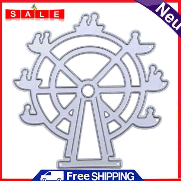 Ferris Wheel DIY Metal Dies Embroidery Craft Punching Molds Stencil Scrapbooking P