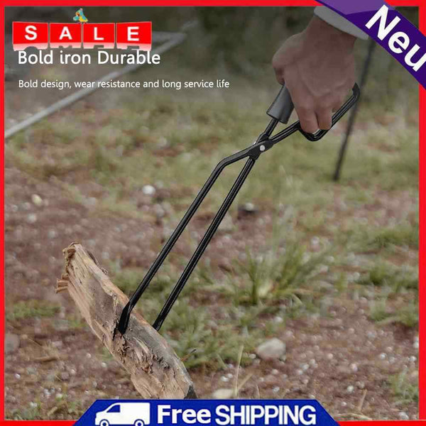 Charcoal Clamp Lightweight Cookfire Pliers Clip Picnic Kitchen Cookware Tool