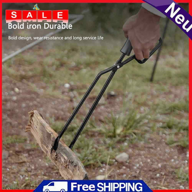 Charcoal Clamp Lightweight Cookfire Pliers Clip Picnic Kitchen Cookware Tool
