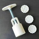 Moon Cake Mold Hand Pressure Mold Baking Mold+1 Printing Plate Tool Dessert P9H2