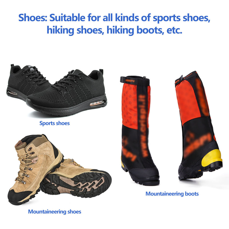 19 Teeth Spikes Cleats, Anti Brief Walk Traction Ice Cleats for Fishing Walking