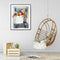 5D Diamond Painting Flowers on Bench Full Round Drill Wall Rhinestone DIY Arts