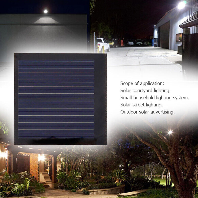 1x 0.2W 1V Mini Solar Cell Panel Solar Battery Charger Polysilicon Board Newly