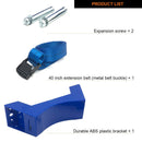 Gas Cylinder Bracket - Wall Mounted Durable ABS Gas Cylinder with Screw & Strap
