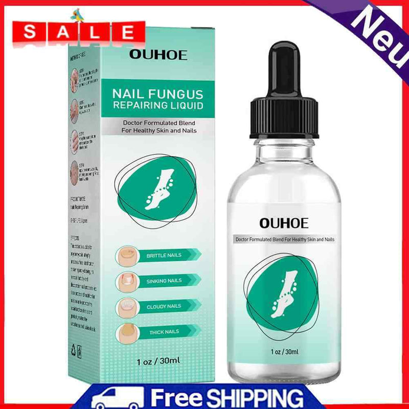 30ml Toenail Fungus Oil Nail Repair Liquid for Fingernails Anti Fungal Whitening