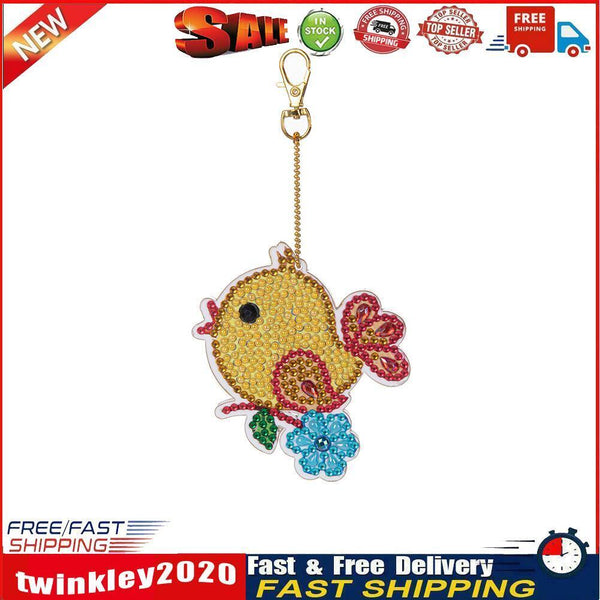 Cartoon Diamond Painting Keychain DIY Luminous Key Ring Pendant (DSK026) Newly