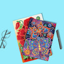 DIY Partial Special Shaped Diamond Painting 50 Pages A5 Notebook Students Gif