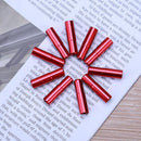 10pcs bike bike brake crims housing ferrule end caps dural bike alum