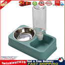 Automatic Drinking Water Bowl Pet Cat Puppy Food Feeder Waterer (Green) Newly