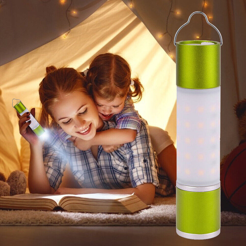 Pendant Outdoor LED Flashlight Muti-Modes Zoomable USB Build-In Battery Tor