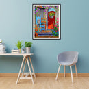 11CT Full Cross Stitch Landscape DIY Printed Wall Art Home Decoration Craft