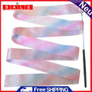 2m Art Gymnastics Ballet Dance Ribbon w/ Twirling Stick Kid Sport Perform Strip