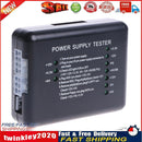 Portable Computer 20/24 Pin ATX SATA HDD Power Supply Tester Checker Meter Newly