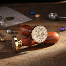 DIY Plant Pattern Seal Stamp Scrapbooking Photo Album Sealing Wax Stamp Craft