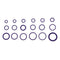 270Pcs/Box 18 Sizes Kit Air Conditioning Car Car Vehicle HNBR O-Rings Repair A