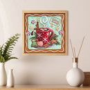 Diamond Painting Dessert Full Round Drill Picture of Rhinestone DIY Drawing
