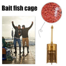 Bait Feeder Cages Carp Fishing Pellet Ground Worm Lure Trap Holder Sinker T