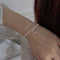 Women Wedding  Gift Party Fashion Simple Star Moon Bracelet Elegant Charm