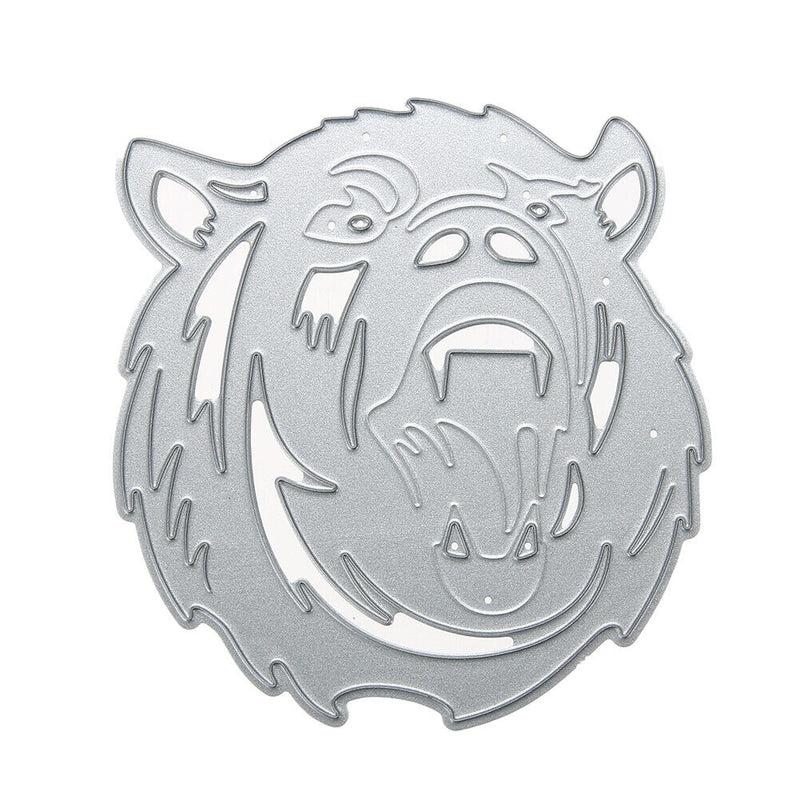 Tiger Head Scrapbooking DIY Handmade Craft Cutting Die-136402 UK