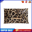 Fashion Women Animal Printing PU Day Clutches Large Envelope Bag (Leopard)