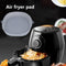 Silicone Air Fryer Liner Reusable Oven Baking BBQ Fryer Non-Stick Pan Mat 7"