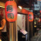 2x Sushi Lantern Cloth Japanese Style Sushi Pub Restaurant Decor with LED Wic