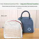 Picnic Insulation Bags Portable Lunch Bento Bag for School Camping (Blue) Newly