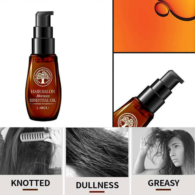 Moroccan Pure Argan Oil Hair Essential Oils For Frizzy F2A6 Hair Dry Y3E0 T3Y4