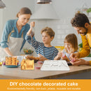 Diy Cake Fondant Mold Cupcake Decor Silicone Soap Mold Christmas Tree Castl