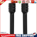 2pcs Universal Aluminum Interior Door Lock Knob Pins for Car Truck (Black)