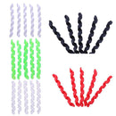 5pcs Bicycle Brake Cable Protector Anti-friction Bike Line Wrap(Green)