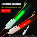 LED Outdoor Night Fishing Rod Tip Light Bite Alarm Alert Indicator Accessories