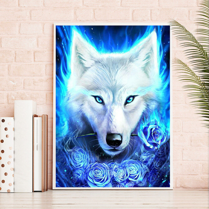 5D Diamond Painting Kit Animal Full Square Diamond Mosaic Art