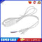 5pcs 5.9ft Power Cord with On/Off Switch(Chinese Plug/White)