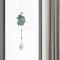 2pcs Crystal Wind Chimes Diamond Hanging Light Catcher Home Decor (ZH017)