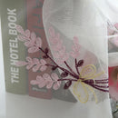 2m Screen Embroidery Sheer Voile Window Drape Curtain for Living Room(Pink)