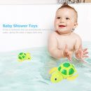 Baby Frosted Material Water Toys Infant Swim Turtle Wound-up Chain Clockwork