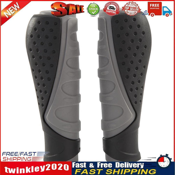 Ergonomic Rubber Mountain Bike Bicycle Cycling Handlebar Grips Anti-slip Newly