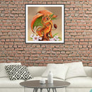 5D DIY Full Drill Diamond Painting Dragon Embroidery Mosaic Craft Home Decor Kit