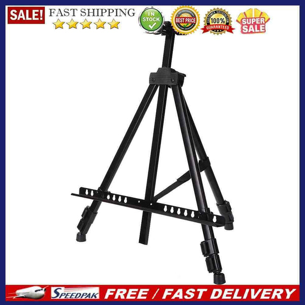 Adjustable Metal Sketch Easel Stand Foldable Portable Drawing Painting Ease
