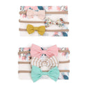 Fashion Hair Accessories Headwrap Headwear Bowknot Elastic Cotton Baby Headband