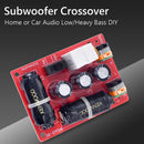 Bass Speaker Subwoofer Frequency Divider HiFi Stereo Crossover (WEAH-90) Newly