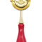Sealing Wax Spoon Solid Wood Retro Wax Spoons Decorative Stamp Craft (Red)