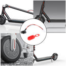 Electric Scooter Charging Port+Plastic Charger Power Cable Plug Cover for M