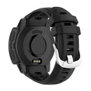 Silicone Strap for Garmin Instinct 2S Band Watchband Waterproof (Black) Newly