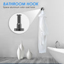 Wall Hook Cloth Hanger Bathroom Kitchen Towel Clothes Coat Aluminum Metal Hooks